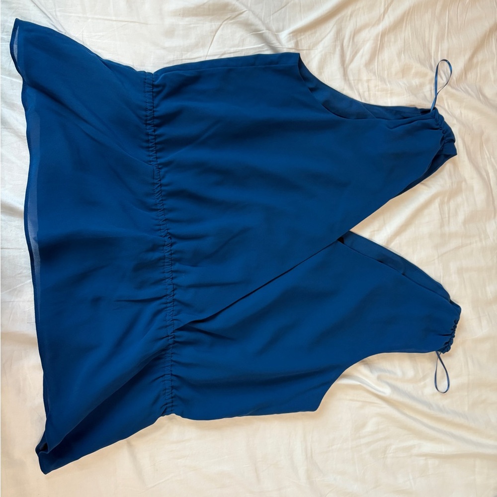 Banana Republic Blue Sleeveless Blouse